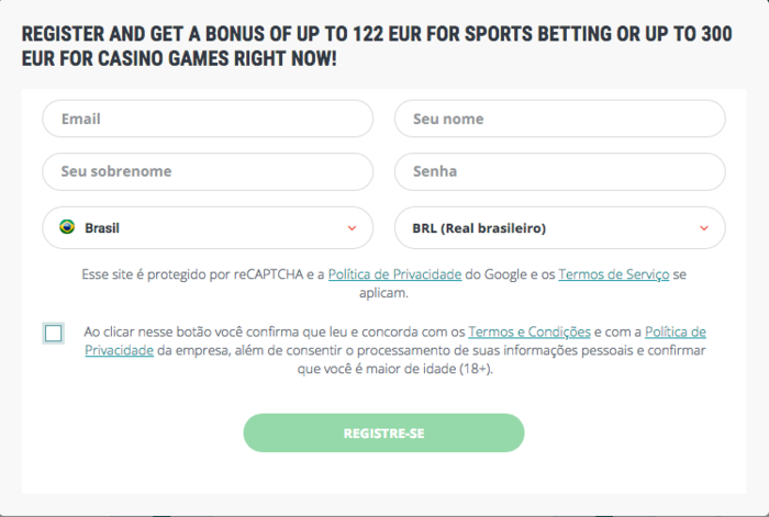 22bet registro