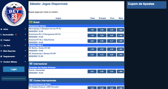 revisao bet83