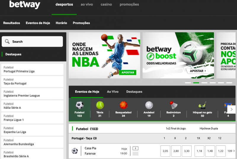 betway melhores recursos do app