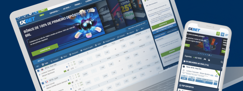 1xbet app e versão desktop